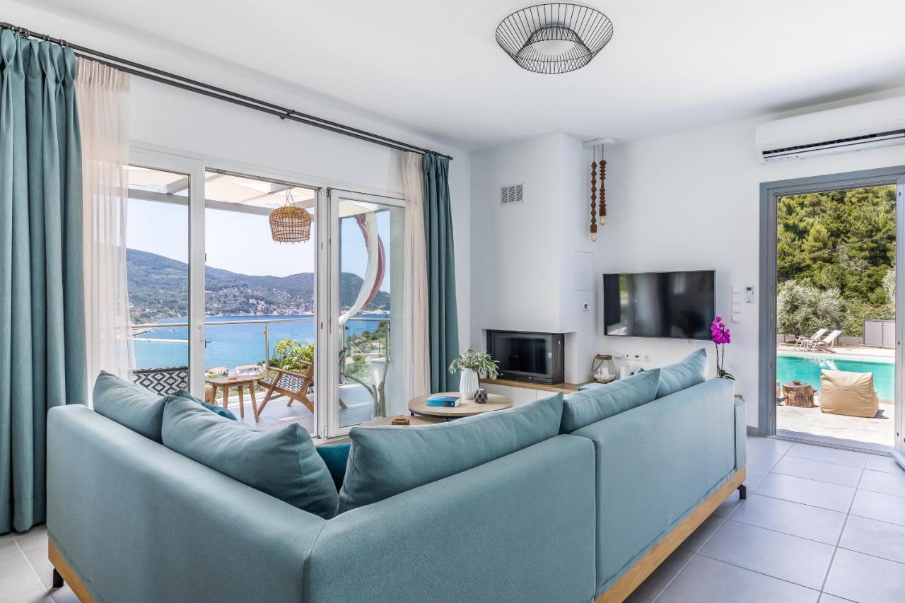 Ninemia Villa In Skopelos Exterior foto