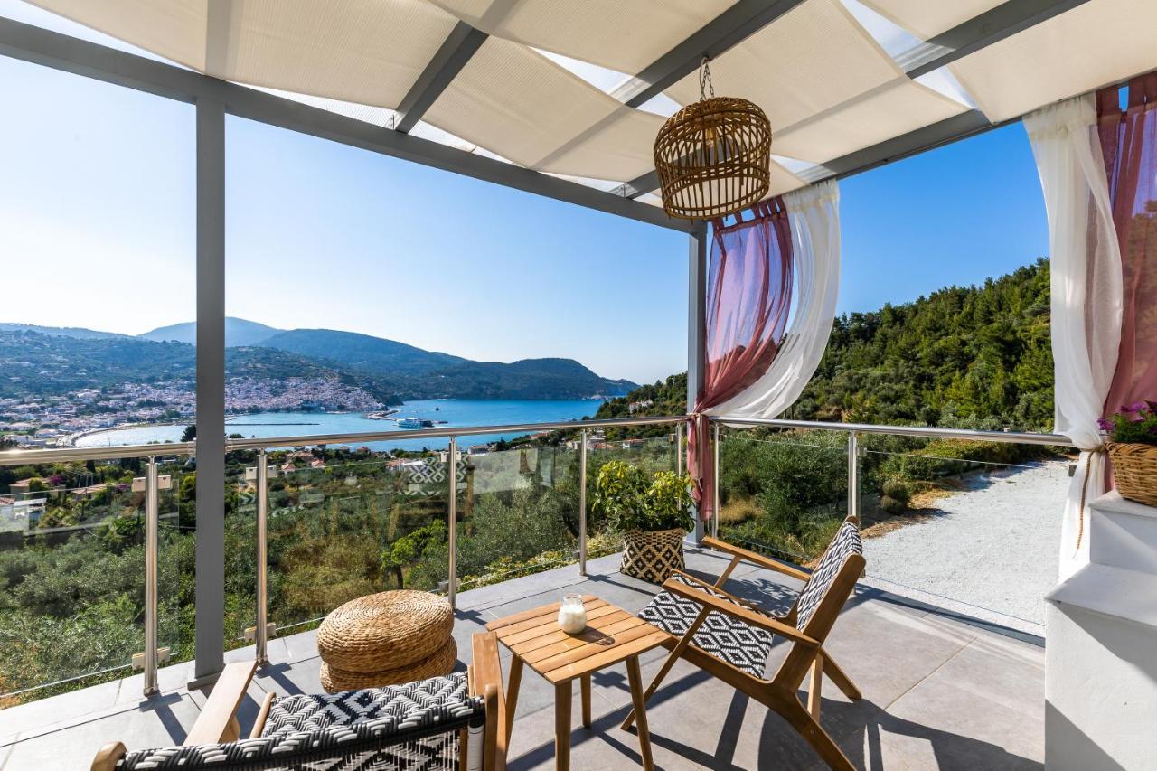 Ninemia Villa In Skopelos Exterior foto